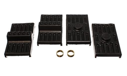 Picture of Energy Suspension 70 - 81 Camaro 70 - 81 Firebird Black Multi Leaf Spring Isolators