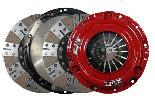 Picture of McLeod RXT Twin Disc Clutch 6 Bolt LS Motor 9 1116 x 1 14 x 14 Spline Bronze Facing 0 Balance 168T