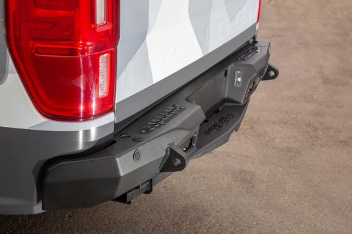 Picture of Addictive Desert Designs 2019 Ford Ranger Stealth Fighter Rear Bumper w Backup Sensor Holes
