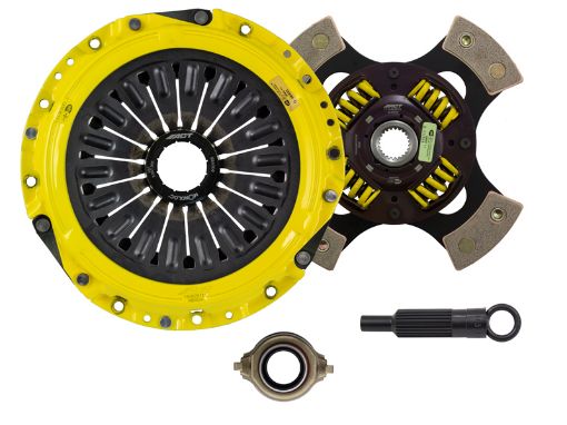 Picture of ACT 00 - 05 Mitsubishi Eclipse GT HD - MRace Sprung 4 Pad Clutch Kit