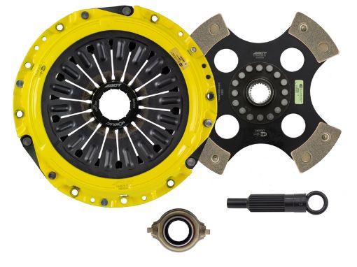 Picture of ACT 00 - 05 Mitsubishi Eclipse GT HD - MRace Rigid 4 Pad Clutch Kit