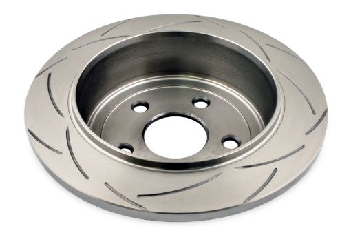 Picture of DBA 07 - 09 Jeep Wrangler JK Rear Slotted Street Series Rotor
