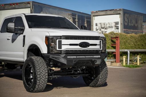 Picture of Addictive Desert Designs 17 - 19 Ford Super Duty Stealth Fighter Front Bumper