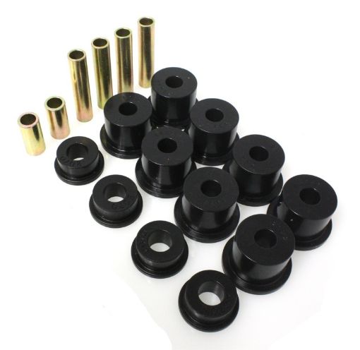 Picture of Energy Suspension 80 - 98 Ford F250F350 4WD w 2 inch ID Black Front Spring Bushing Set