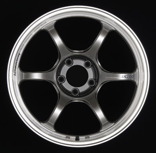 Picture of Advan RG - D2 18x9.0 51 5 - 120 Machining Racing Hyper Black Wheel