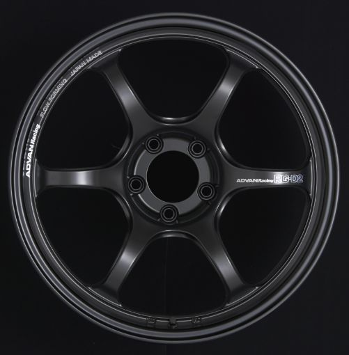 Picture of Advan RG - D2 18x8.0 44 5 - 114.3 Semi Gloss Black Wheel
