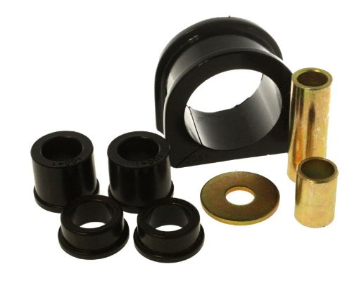 Picture of Energy Suspension 95 - 04 Toyota Pickup 4WD 96 - 02 4Runner Front Rack and Pinion Bushing Set - Black