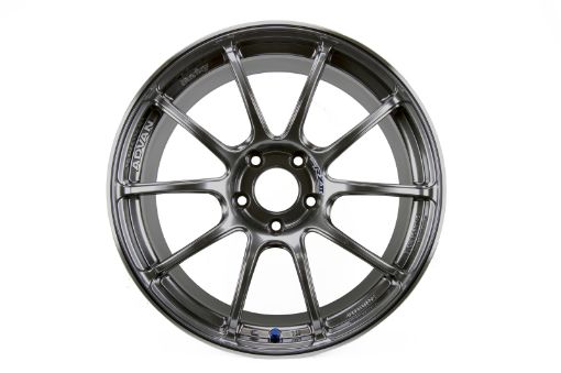 Picture of Advan RZII 19x8.5 50 5 - 114.3 Racing Hyper Black Wheel