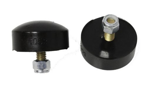 Picture of Energy Suspension Black 1 inch Tall Button head Bump Stop Set (2 per set)