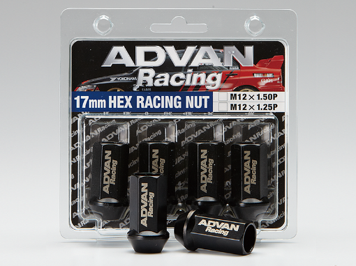 Picture of Advan Lug Nut 12X1.5 (Black) - 4 Pack