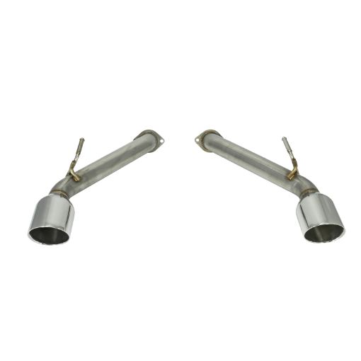 Picture of Remark 2017 Infiniti Q60 Axle Back Exhaust wStainless Steel Double Wall Tip