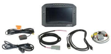 Picture of AEM CD - 7LG Carbon Logging Flush Digital Dash Display w Internal 20Hz GPS Antenna