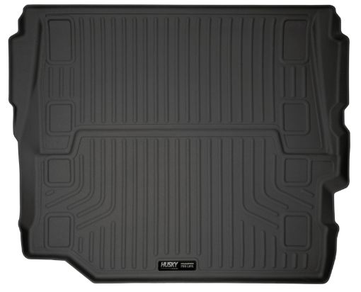 Picture of Husky Liners 19 - 24 Jeep Wrangler JL 2dr. WeatherBeater Black Rear Cargo Liner