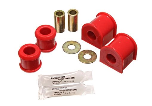 Picture of Energy Suspension 07 - 11 Jeep Wrangler 17mm Rear Sway Bar Bushings Set - Red