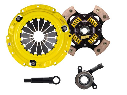 Picture of ACT 08 - 17 Mitsubishi Lancer GT GTS HDRace Sprung 4 Pad Clutch Kit