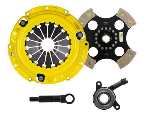 Picture of ACT 08 - 17 Mitsubishi Lancer GT GTS HDRace Rigid 4 Pad Clutch Kit
