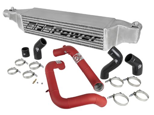 Picture of aFe BladeRunner GT Series Intercooler Package wTubes Red 16 - 18 Honda Civic I4 - 1.5L (t)
