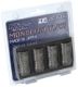 Picture of Project Kics 14 x 1.5 Glorious Black T107 Monolith Lug Nuts - 4 Pcs