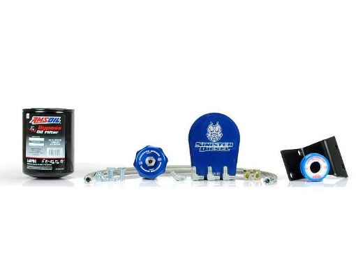Picture of Sinister Diesel 13 - 20 Ram 25003500 6.7L Cummins Bypass Oil Filter System