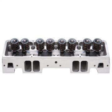 Picture of Edelbrock Cylinder Head Victor Jr SBC 23 Deg 220cc Complete for Solid Roller Cam