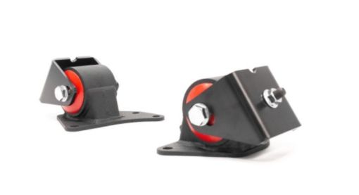 Picture of Innovative 94 - 97 Mazda Miata NA 1.8L Black Steel Replacement Mounts 85A Bushings (No Trans Mount)