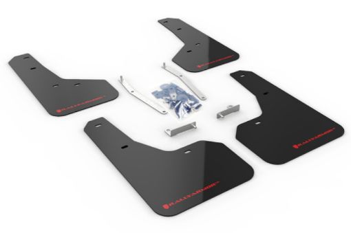 Picture of Rally Armor 19 - 21 Subaru Forester Black UR Mud Flap w Red Logo