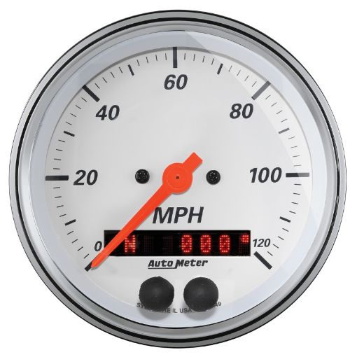 Picture of Autometer 3 - 38in 120MPH GPS Speedometer Gauge