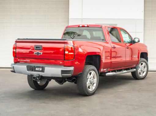 Picture of Borla 15 - 19 Chevy Silverado 2500 6.0L CCSTD Bed153.7in WB S - Type Catback Exhaust Black Chrome Tip