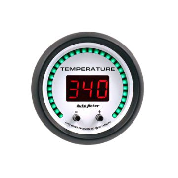 Picture of Autometer 52.4mm White Switchable 60 - 340 Degrees F 40 - 170 Degrees C Phantom Elite Digital Gauge