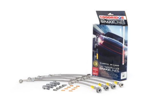 Picture of Goodridge 00 - 05 Toyota MR2 Spyder Stainless Steel Brake Line Kit
