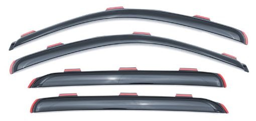 Picture of Lund 16 - 19 Chevrolet Cruze Sedan Ventvisor Elite Window Deflectors - Smoke (4 Pc.)