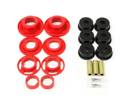 Picture of BMR 12 - 15 5th Gen Camaro Street Version Rear Cradle Bushing Kit (BK001 BK040) - BlackRed