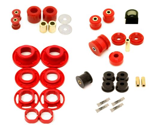 Picture of BMR 12 - 15 5th Gen Camaro Street Version Total Suspension Bushing Kit (BK041BK021BK022) - BlackRed