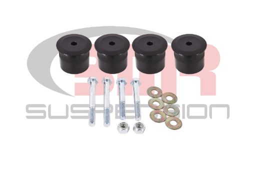 Picture of BMR 15 - 17 S550 Mustang Differential Bushing Kit (Aluminum) - Black