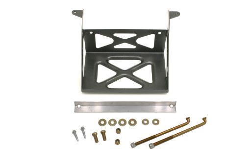 Picture of BMR 82 - 02 3rd Gen F - Body Battery Relocation Mount Kit - Black Hammertone