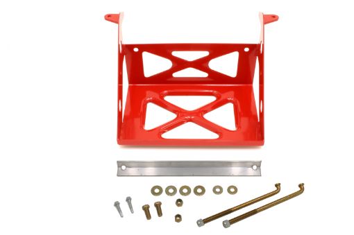 Picture of BMR 82 - 02 3rd Gen F - Body Battery Relocation Mount Kit - Red