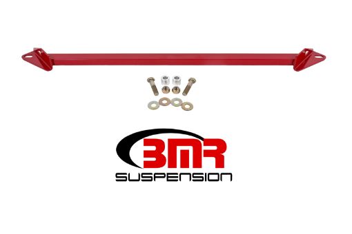 Picture of BMR 15 - 17 S550 Mustang Front 2 - Point Subframe Chassis Brace - Red