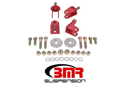 Picture of BMR 79 - 04 Fox Mustang Rear Coilover Conversion Kit wo Control Arm Bracket - Red