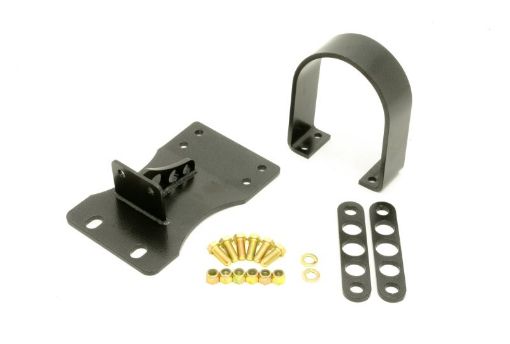 Picture of BMR 10 - 15 5th Gen Camaro V8 ManualV6 Auto Front Driveshaft Safety Loop - Black Hammertone