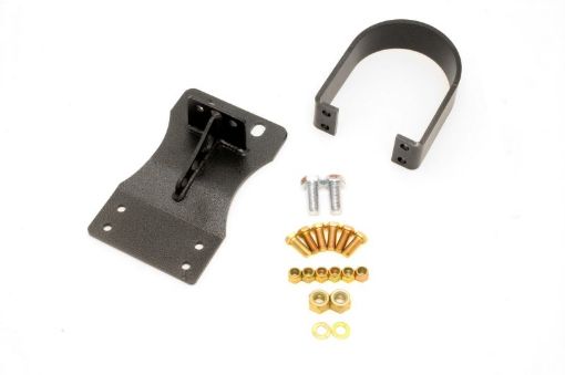 Picture of BMR 10 - 15 5th Gen Camaro V8 Automatic FrontDriveshaft Safety Loop - Black Hammertone