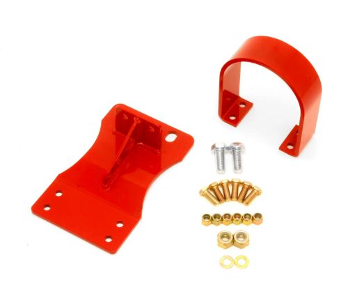 Picture of BMR 10 - 15 5th Gen Camaro V8 Auto Front Driveshaft Safety Loop - Red