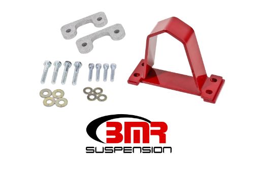 Picture of BMR 16 - 17 6th Gen Camaro Front Driveshaft Safety Loop - Red