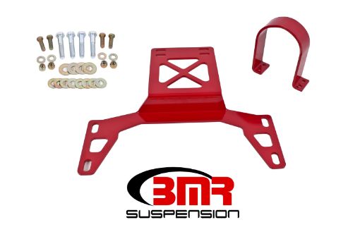 Picture of BMR 07 - 14 Shelby GT500 Front Driveshaft Safety Loop - Red