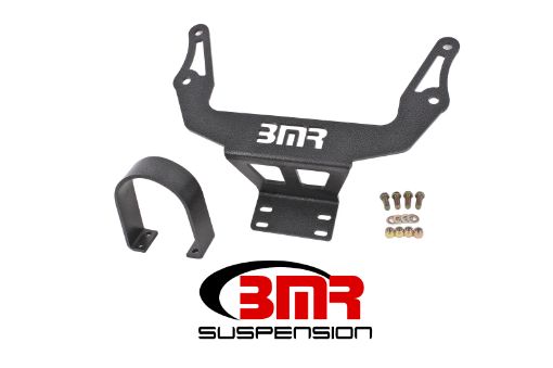 Picture of BMR 08 - 17 Challenger Front Driveshaft Safety Loop - Black Hammertone