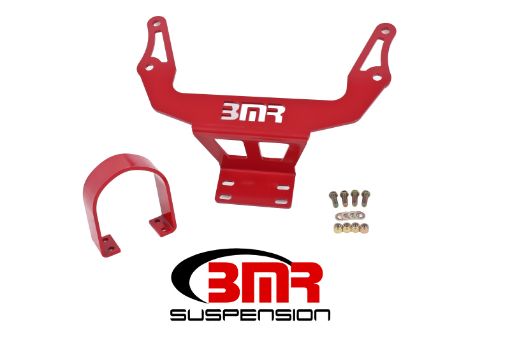 Picture of BMR 08 - 17 Challenger Front Driveshaft Safety Loop - Red