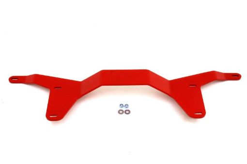 Picture of BMR 05 - 14 S197 Mustang Rear Driveshaft Tunnel Brace - Red