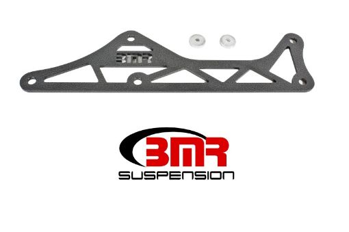 Picture of BMR 16 - 17 6th Gen Camaro Aluminum Driveshaft Tunnel Brace - Black Hammertone