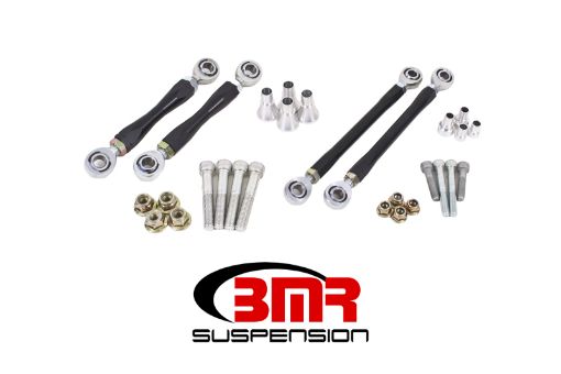 Picture of BMR 08 - 17 Challenger Front and Rear Sway Bar End Link Kit - Black
