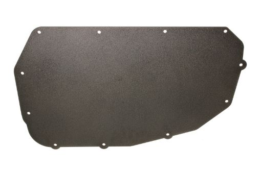 Picture of BMR 78 - 87 G - Body AC Delete Panel (Aluminum) - Black Hammertone