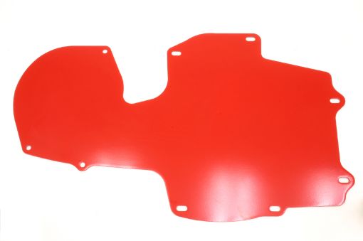 Picture of BMR 70 - 81 2nd Gen F - Body AC Delete Panel (Aluminum) - Red